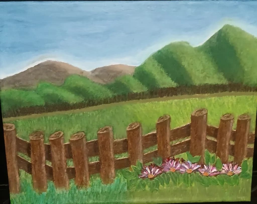 Pastoral Fenceline
