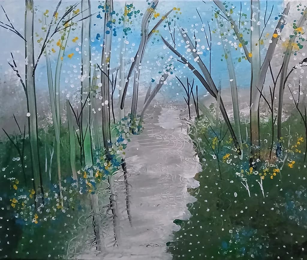 Spring Stream Path