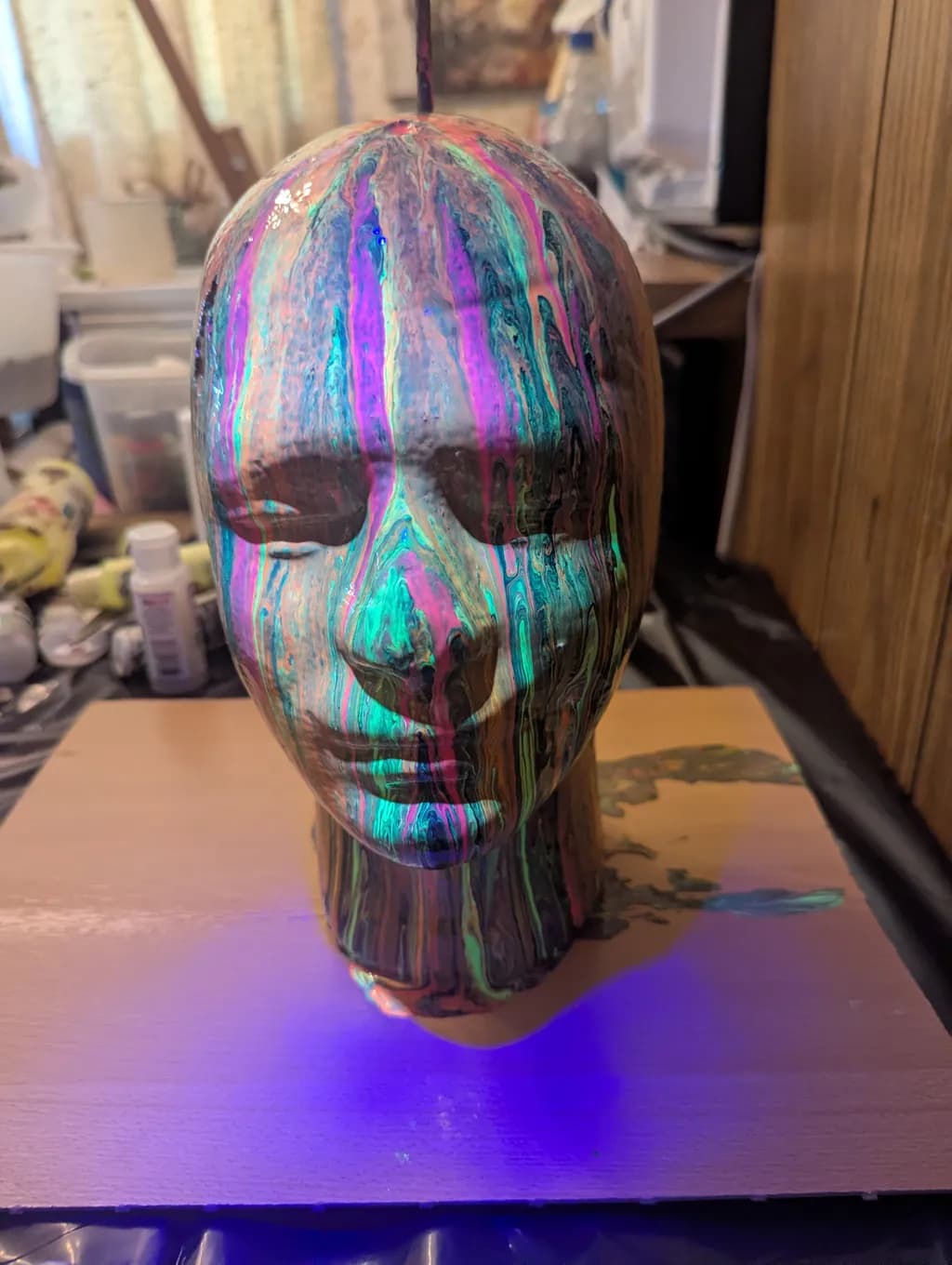 Painted Flux Head