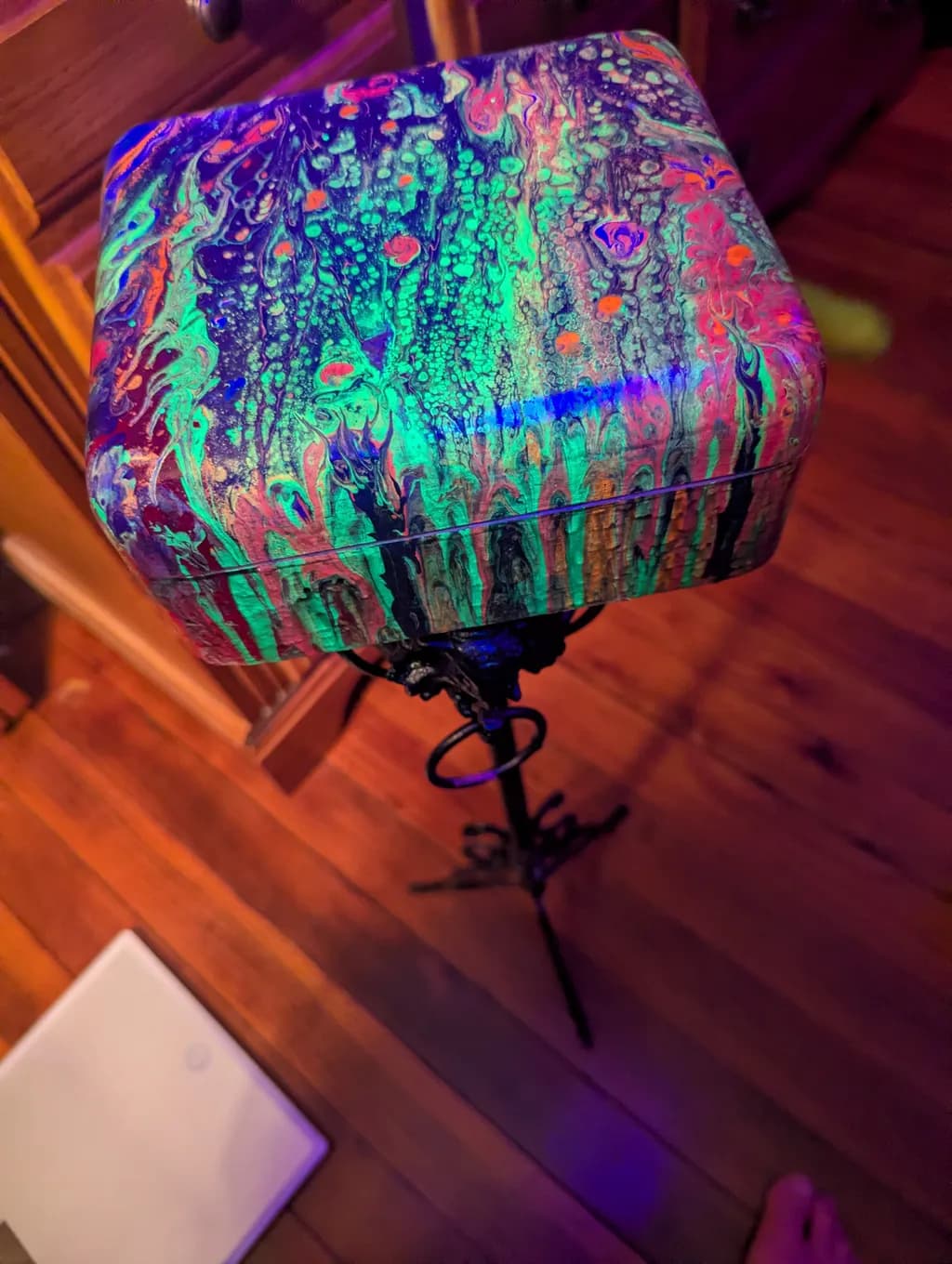 Neon Cascade Box