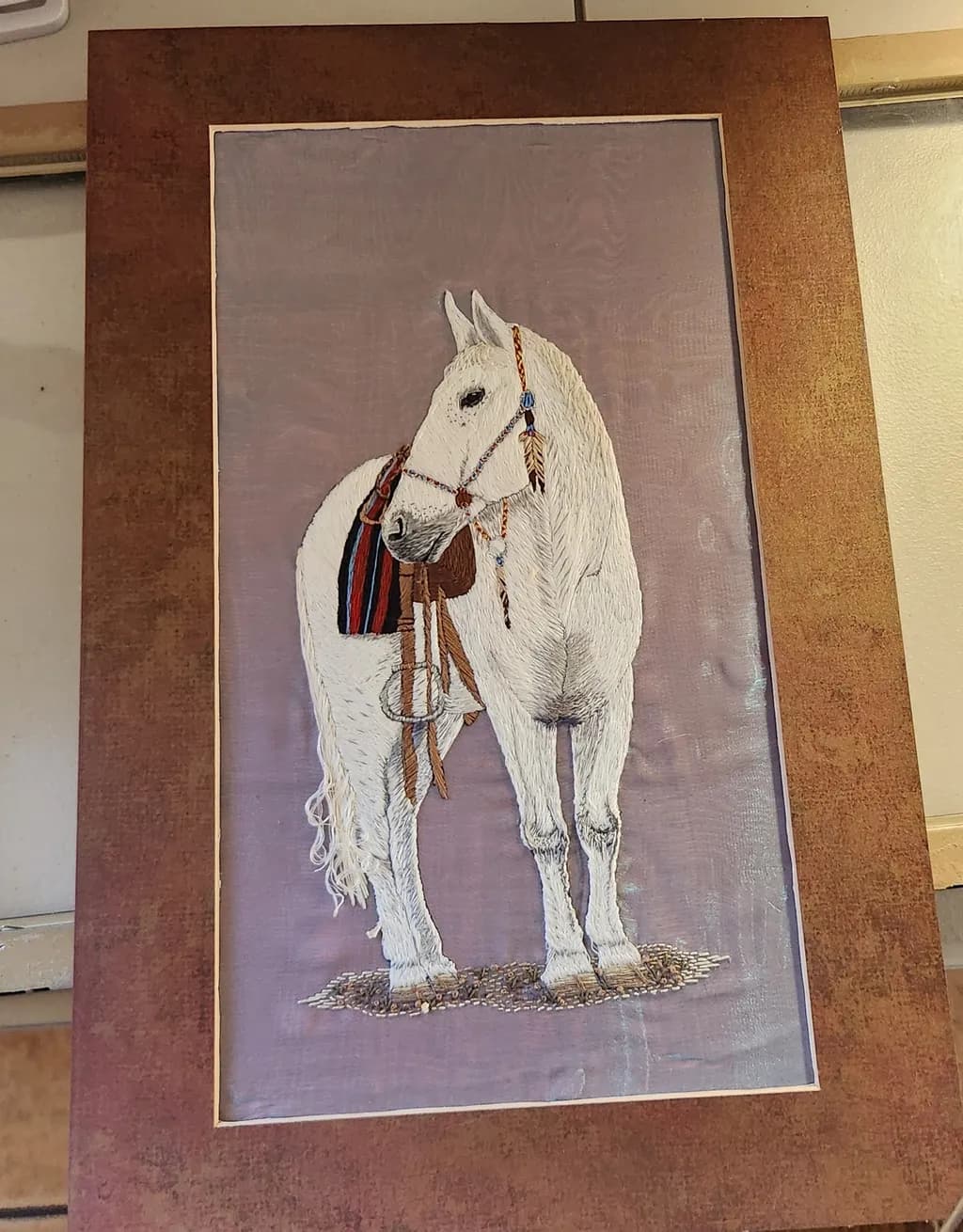 White Stallion Embroidery