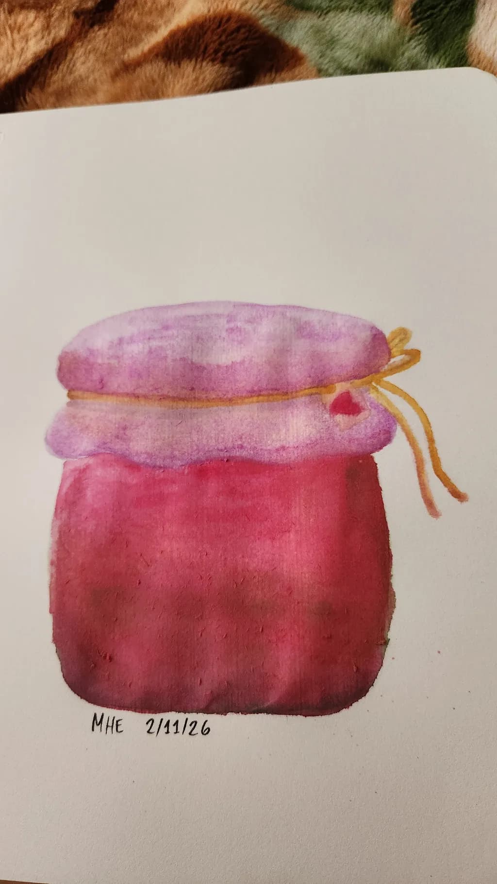 Pink Drawstring Pouch
