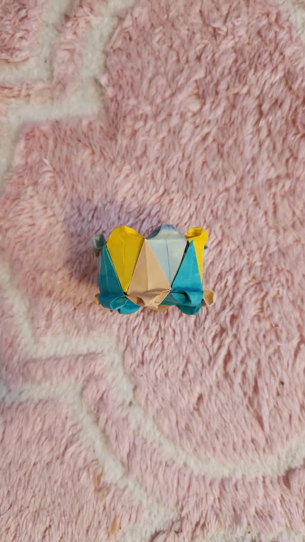Colorful Origami Cube