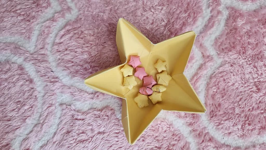 Starry Origami Bowl
