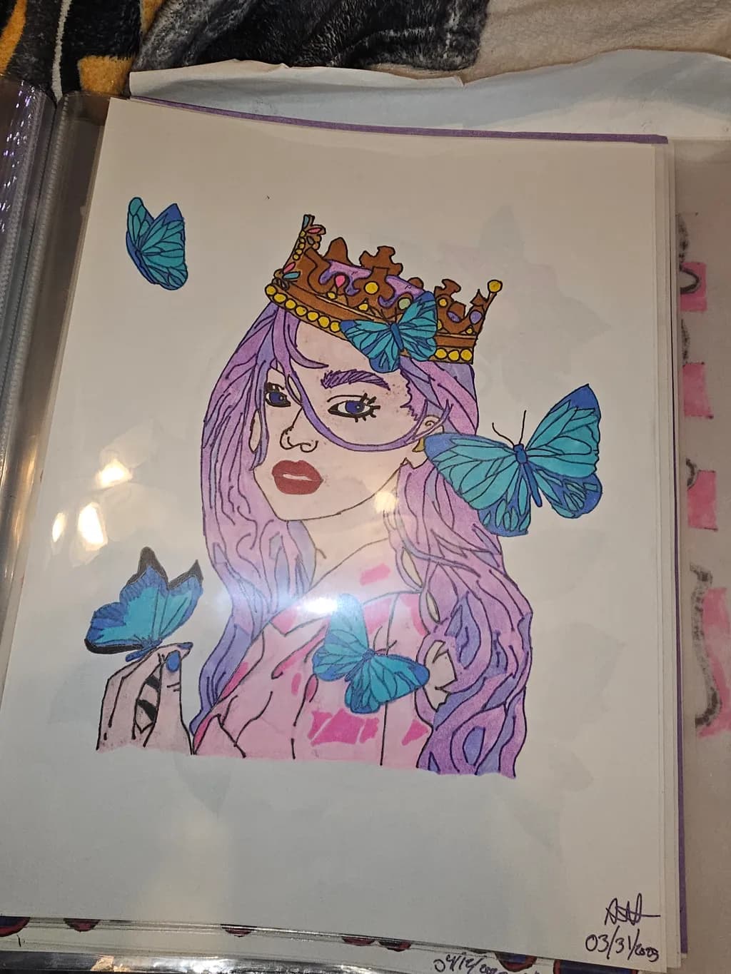 Lavender Monarch