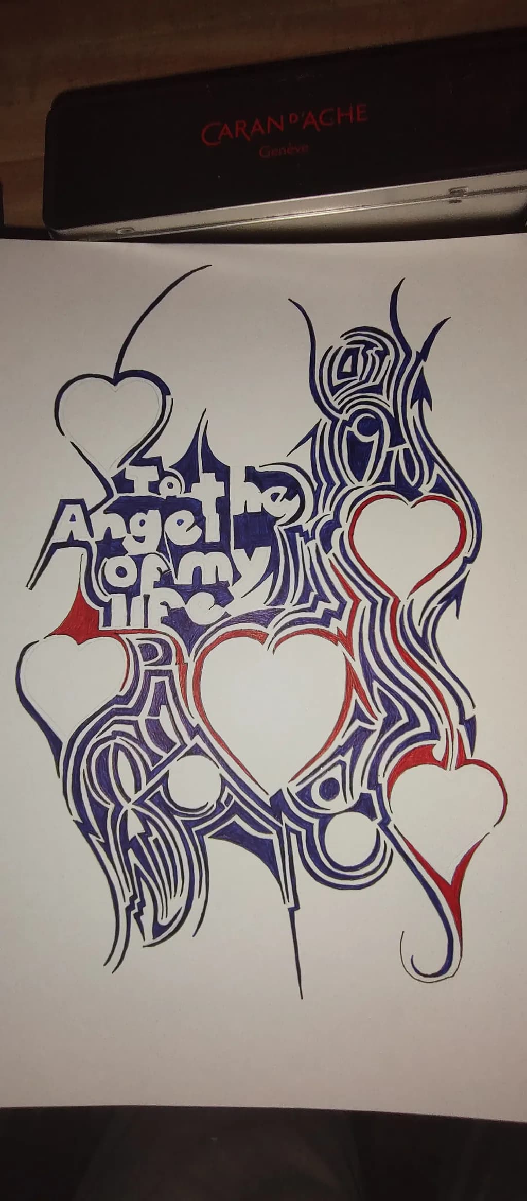 Angel of My Life Hearts