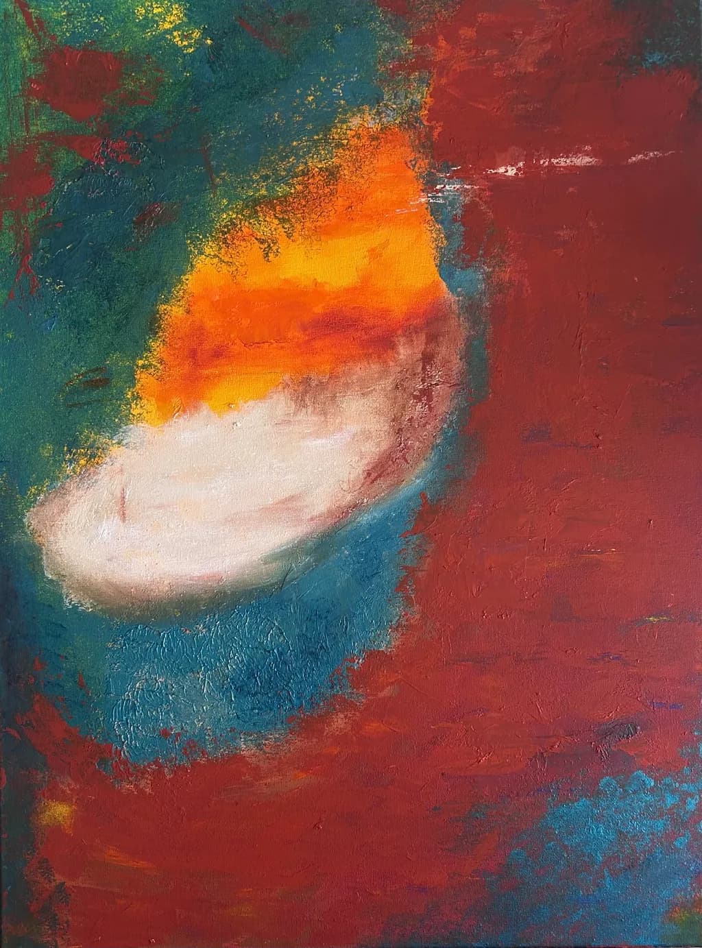 Abstract Flame Burst
