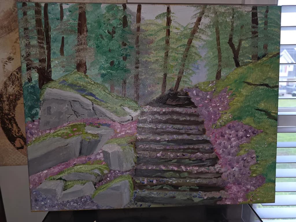 Forest Stone Steps