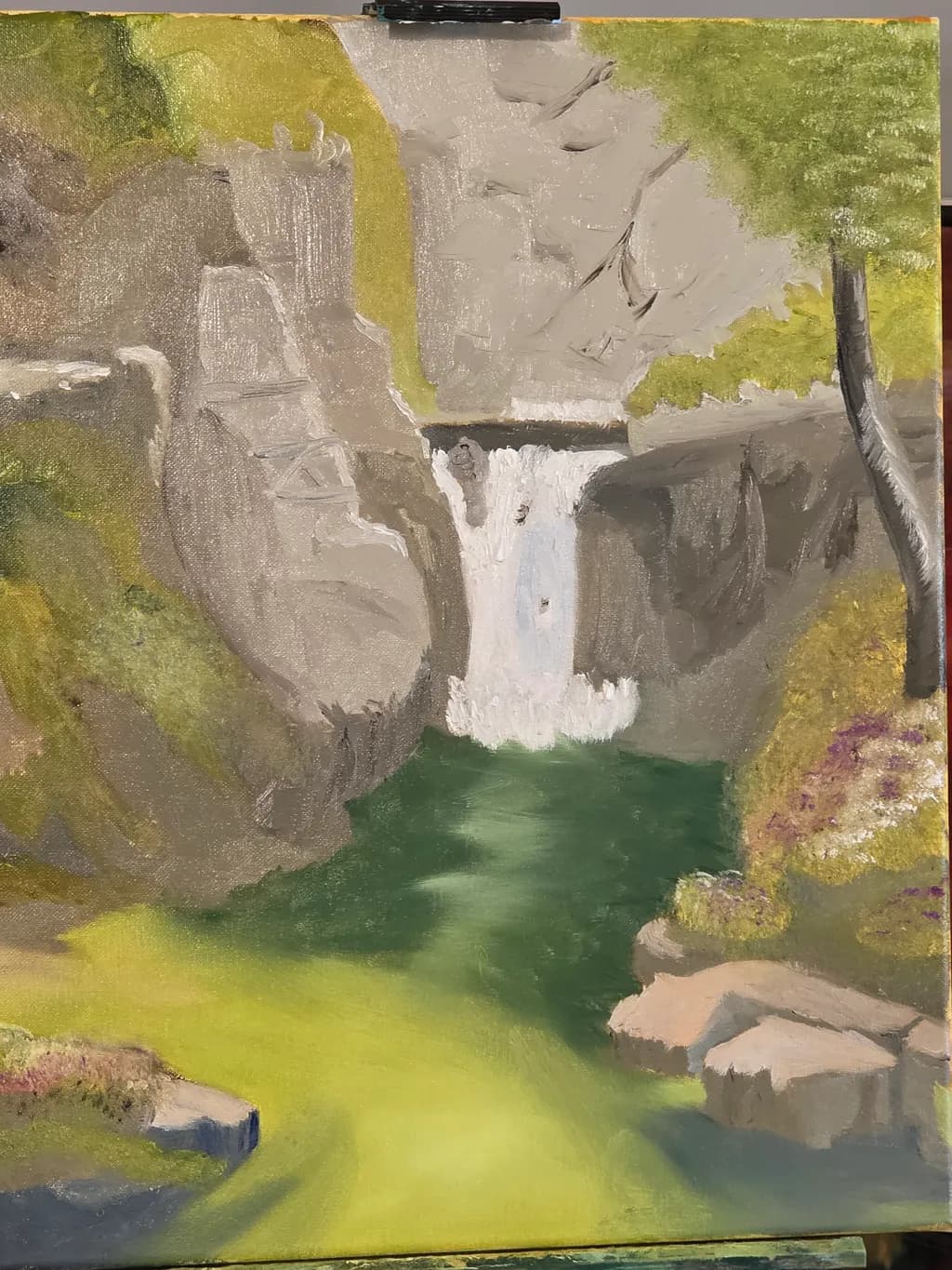 Quiet Waterfall Pool