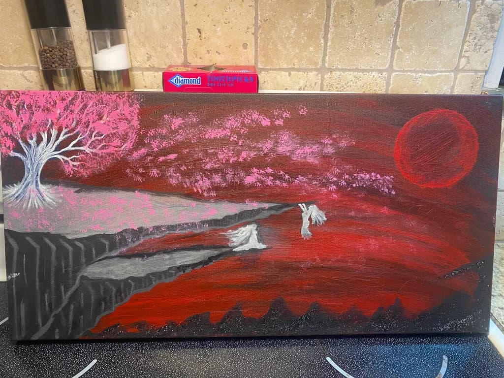 Crimson Eclipse Dreamscape