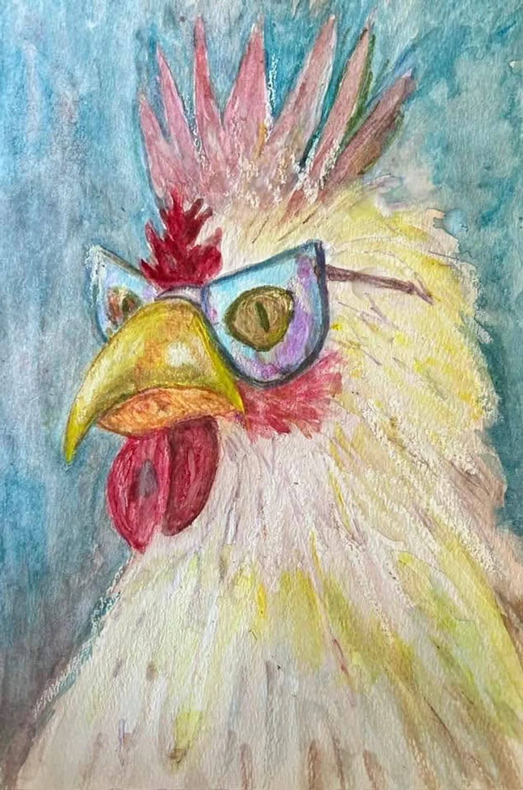 Spectacled Rooster