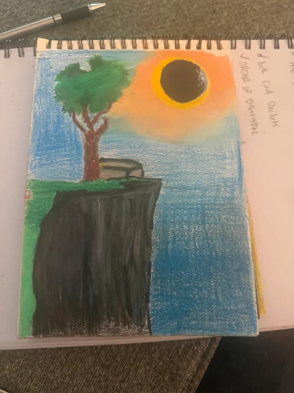 Cliffside Eclipse