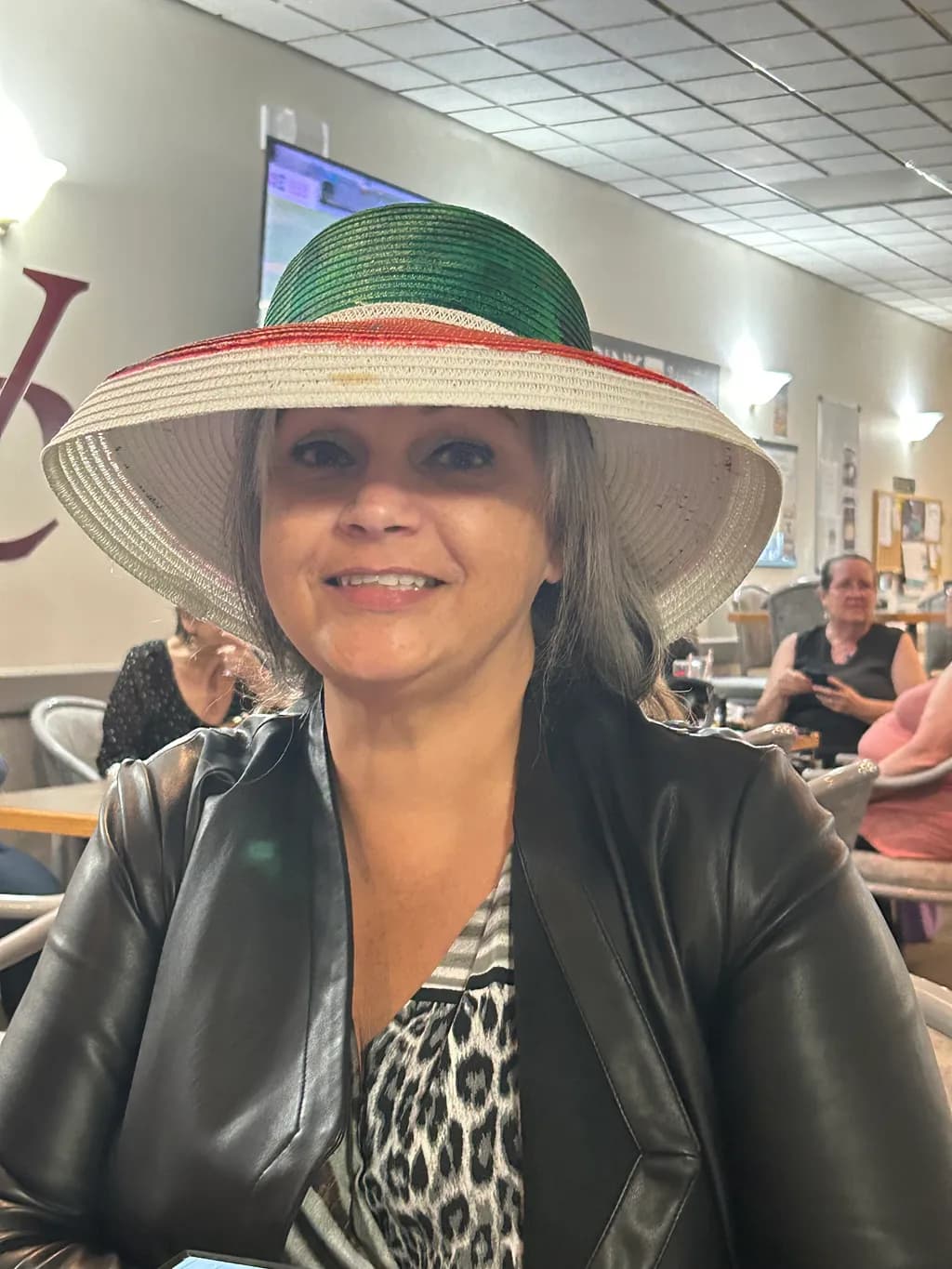 Wide Brim Hat Portrait