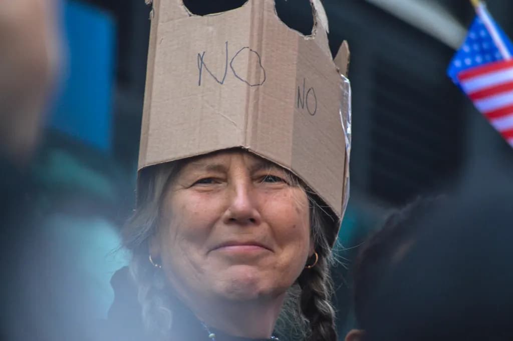 Cardboard Crown Protest