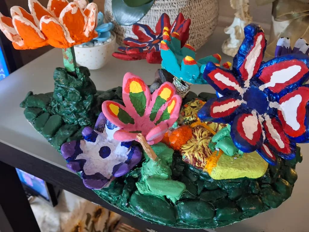 Colorful Garden Blooms