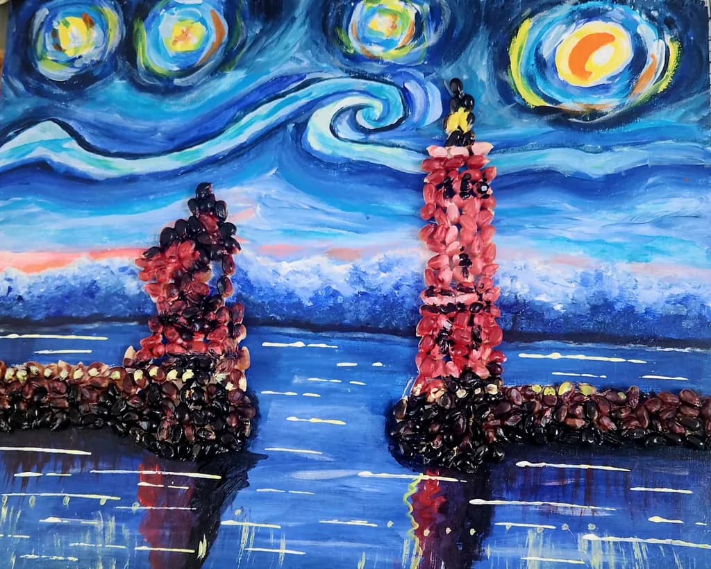 Starry Lighthouse Blues