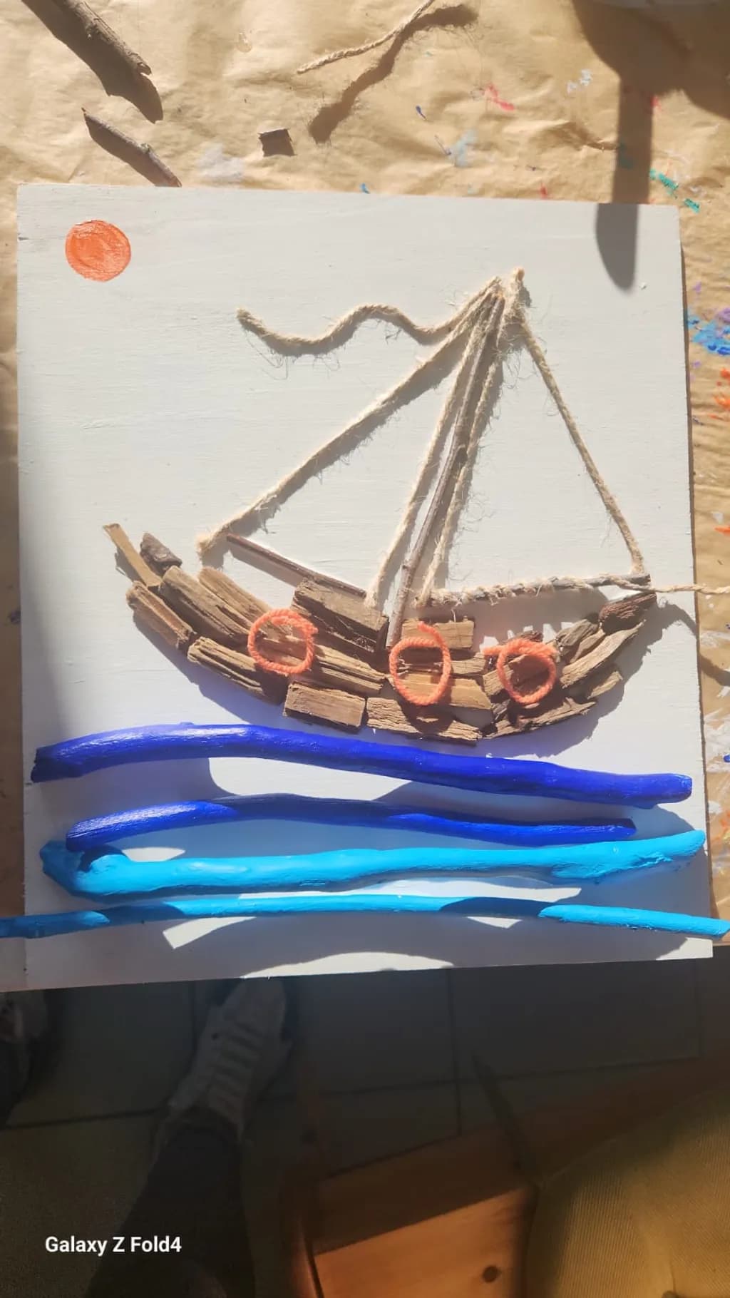 Tied Up at Sea