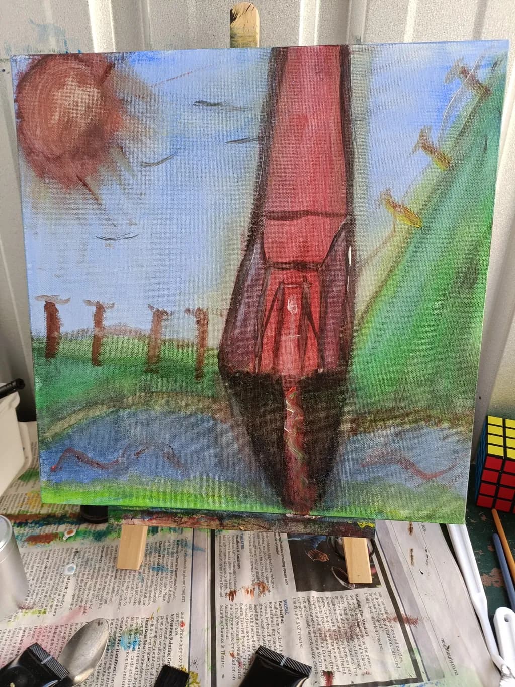 Red Rocket Launch