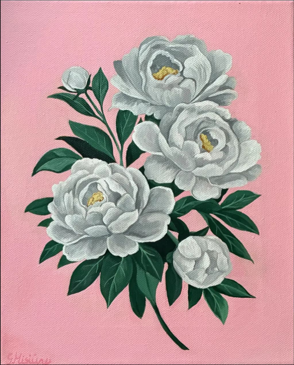 Ivory Peonies