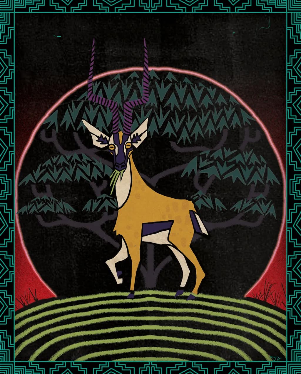 Nocturnal Stag