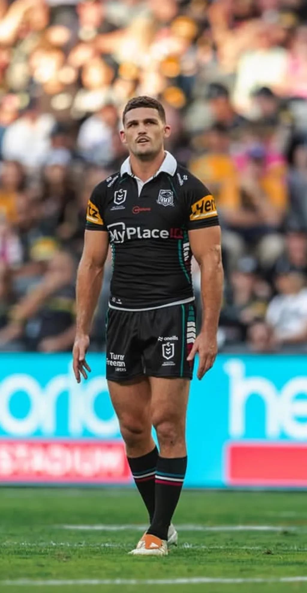 Black Jersey Rugby Player