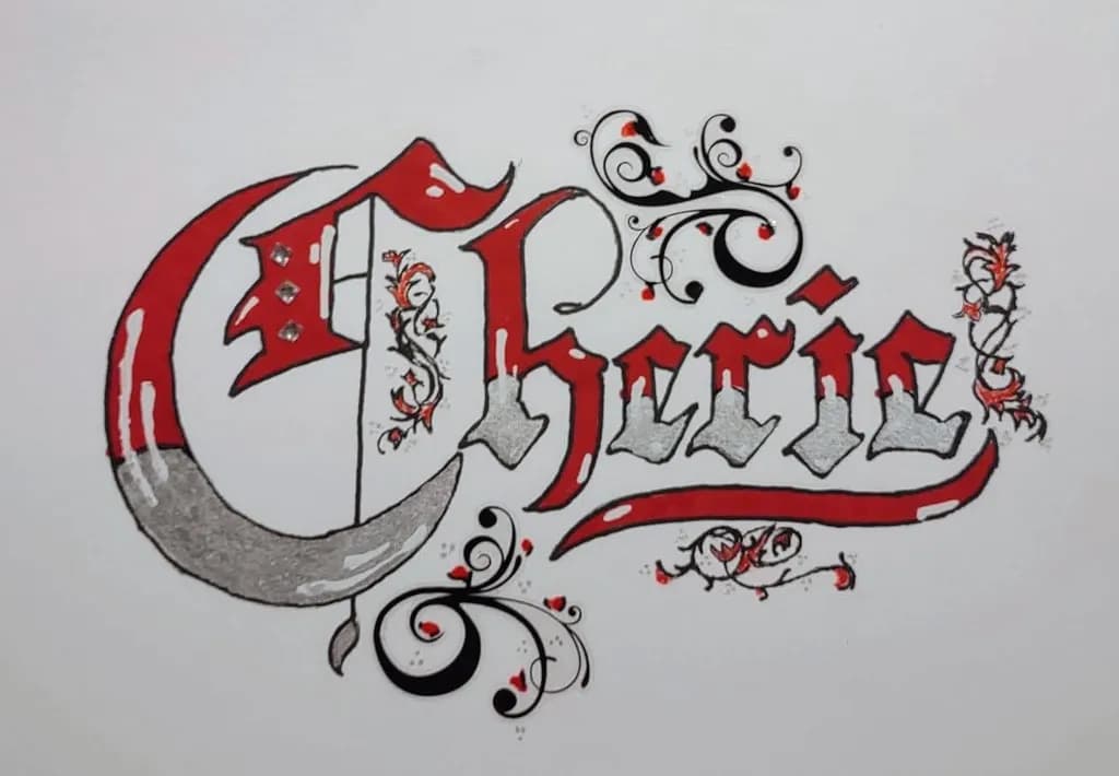 Crimson Flourish