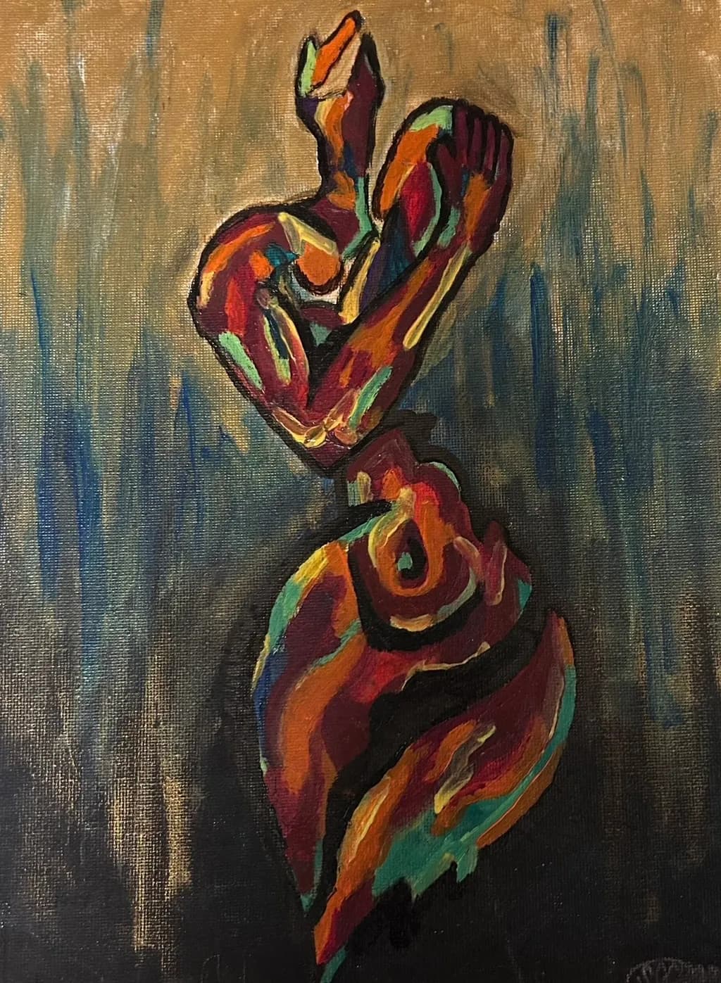 Colorful Abstract Figure