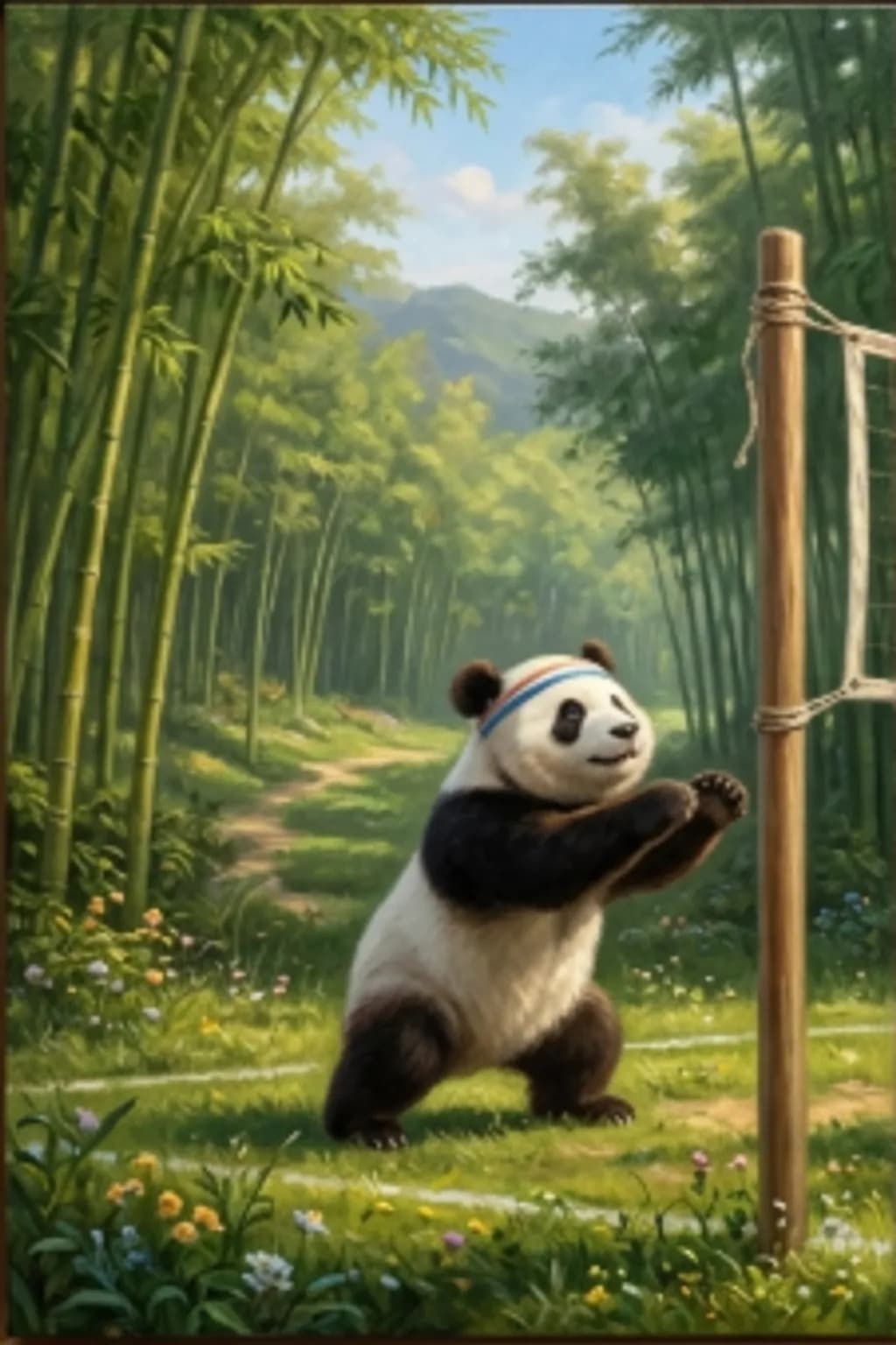 Panda Volleyball
