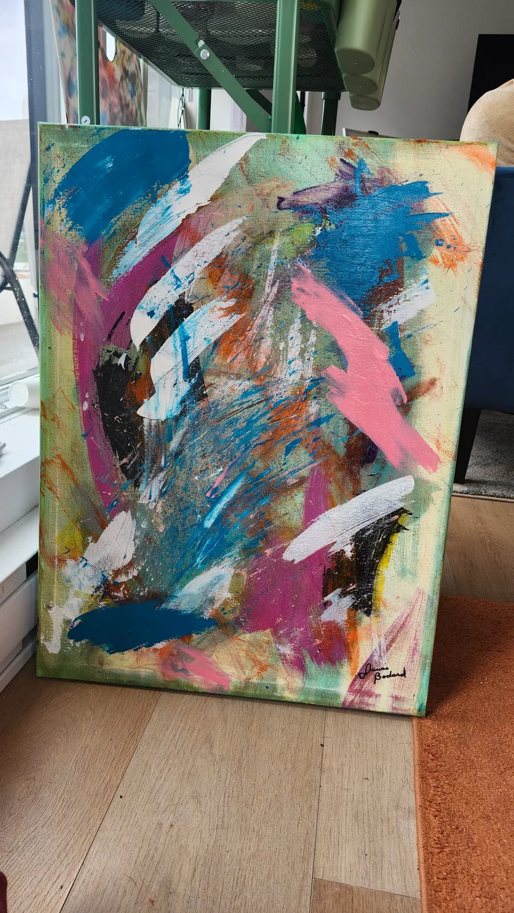 Colorful Abstract Canvas