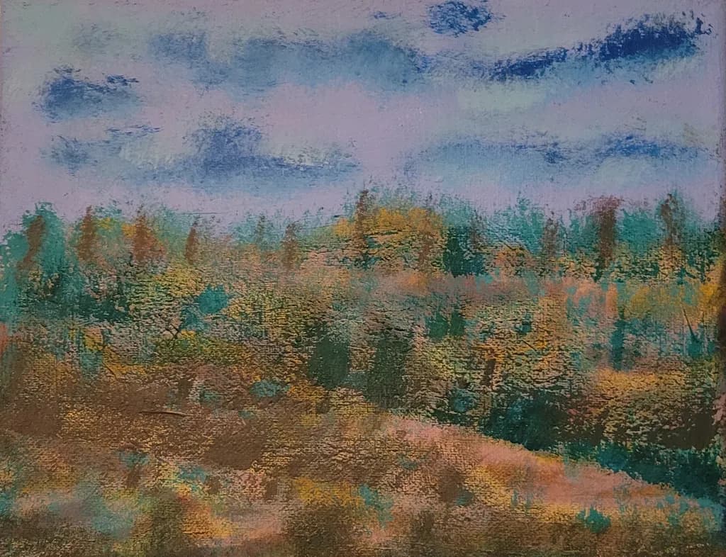 Textured Woodland Horizon