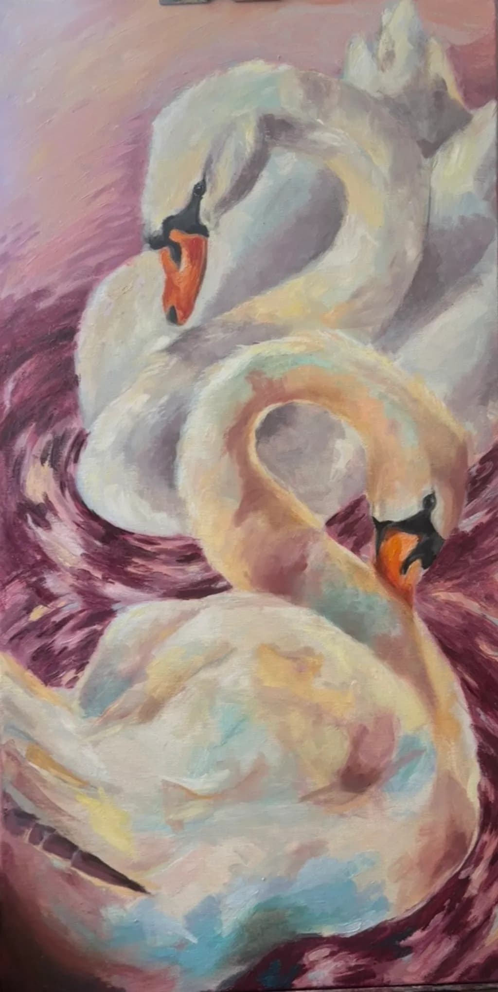 Swan Embrace