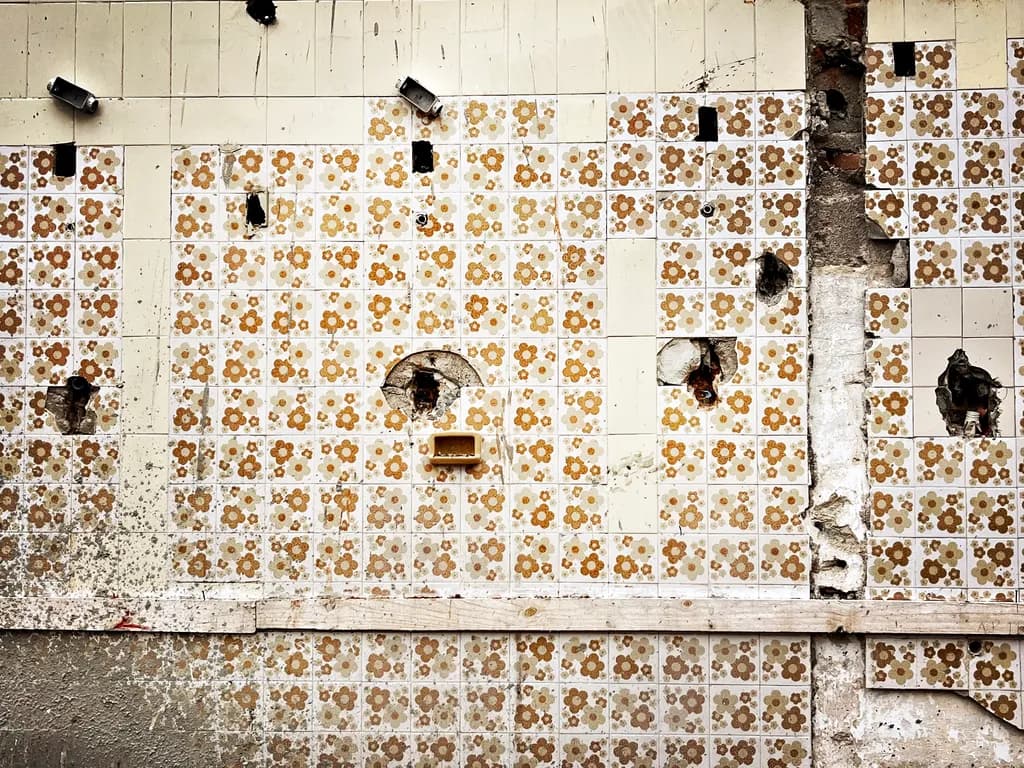 Floral Tile Decay