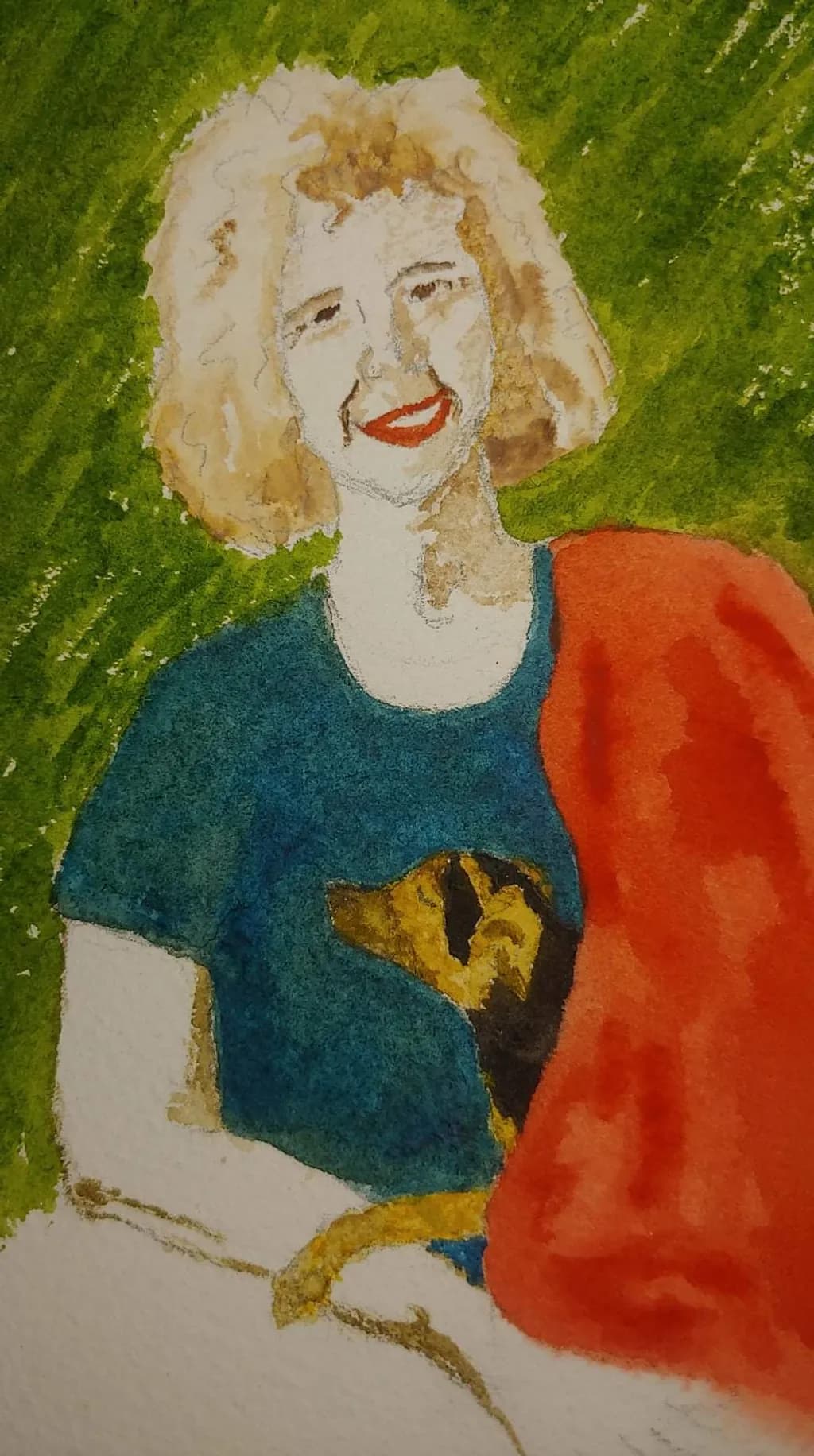 Woman with Dog