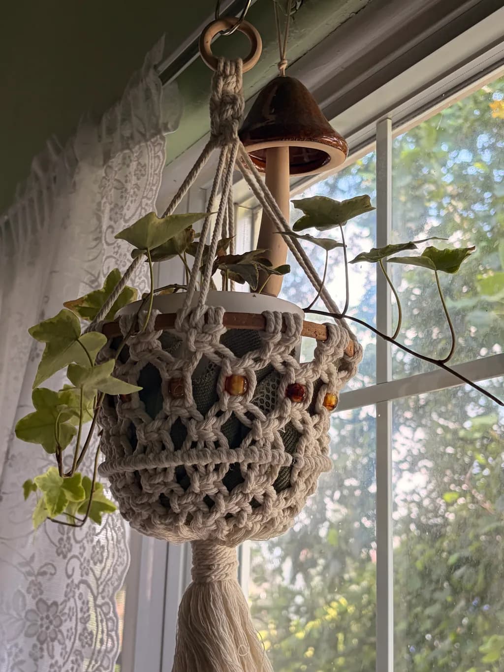 Macramé Garden Hanger