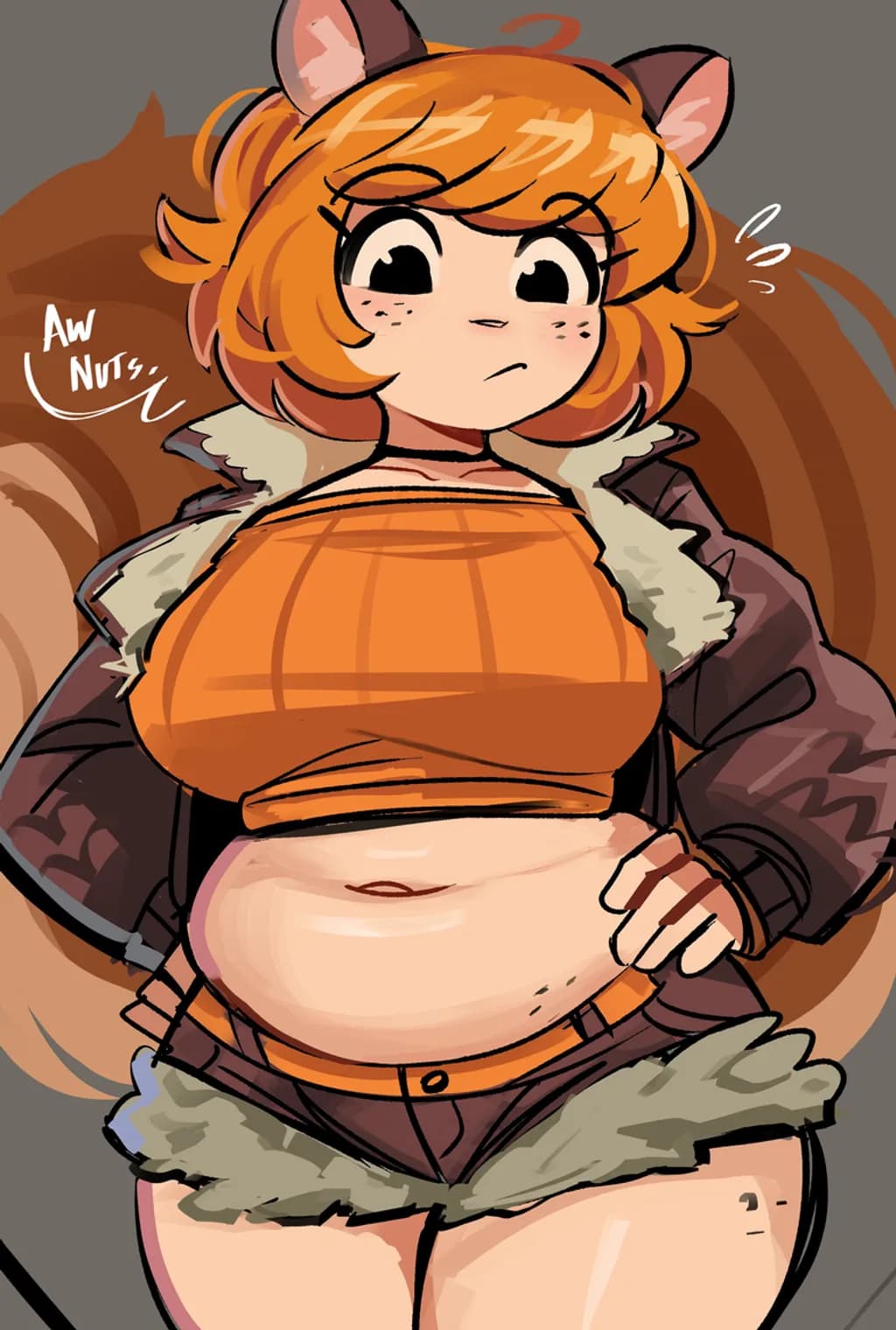 Aw Nuts Squirrel Girl
