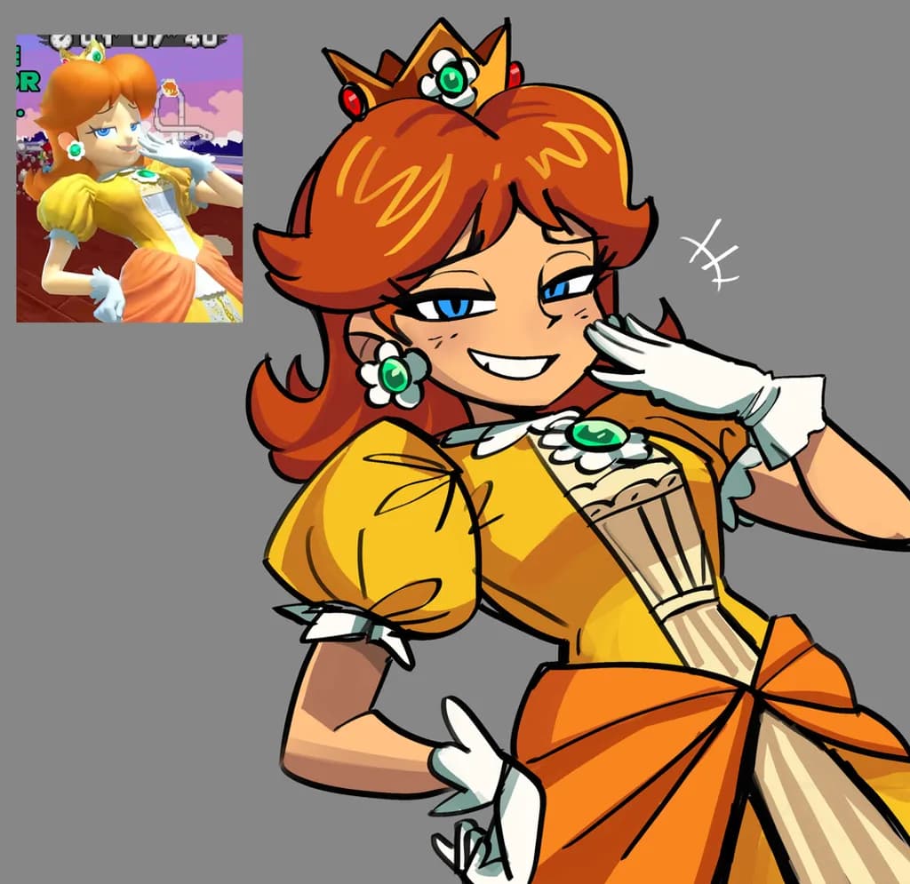 Confident Princess Pose