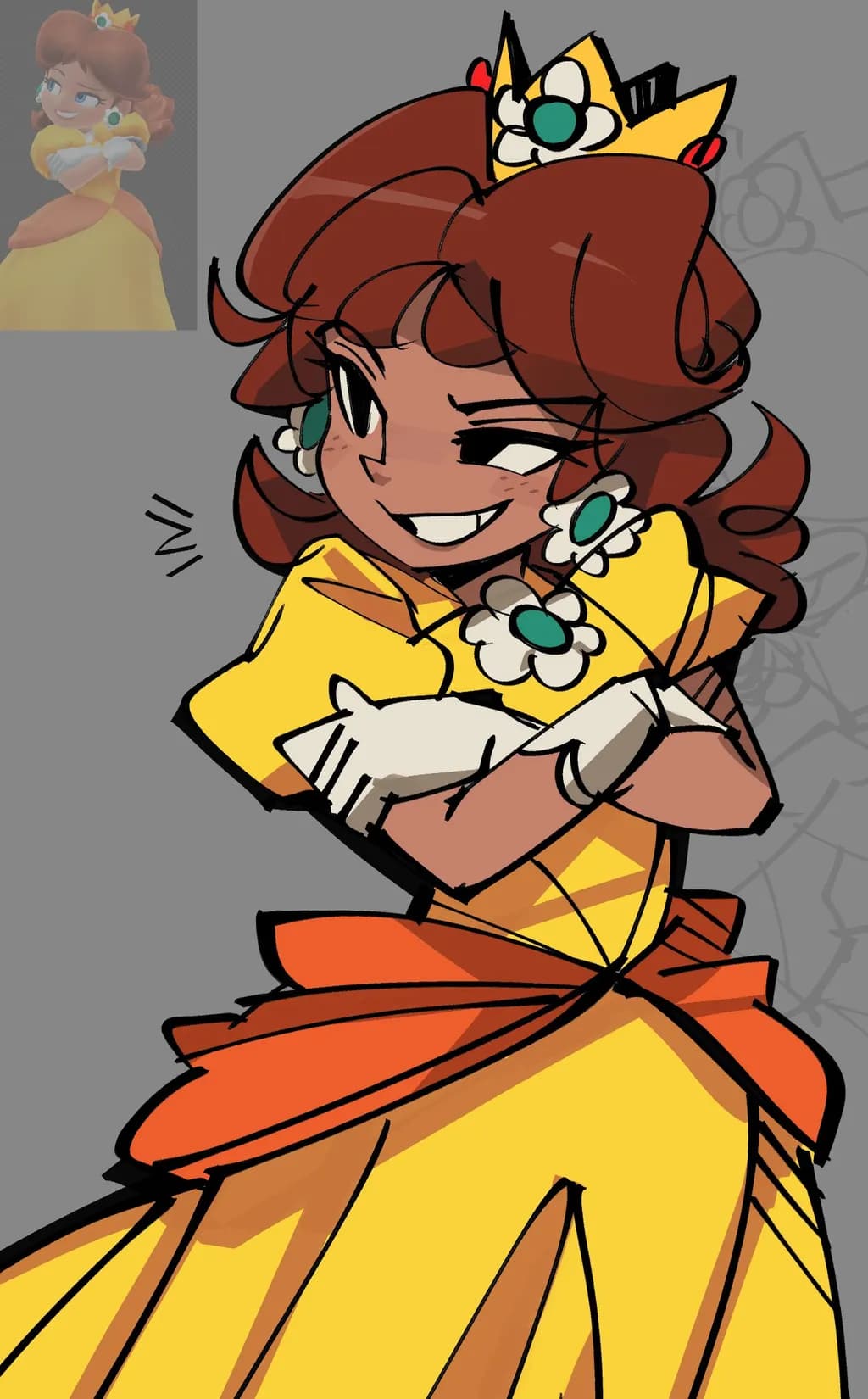 Bold Princess Stance