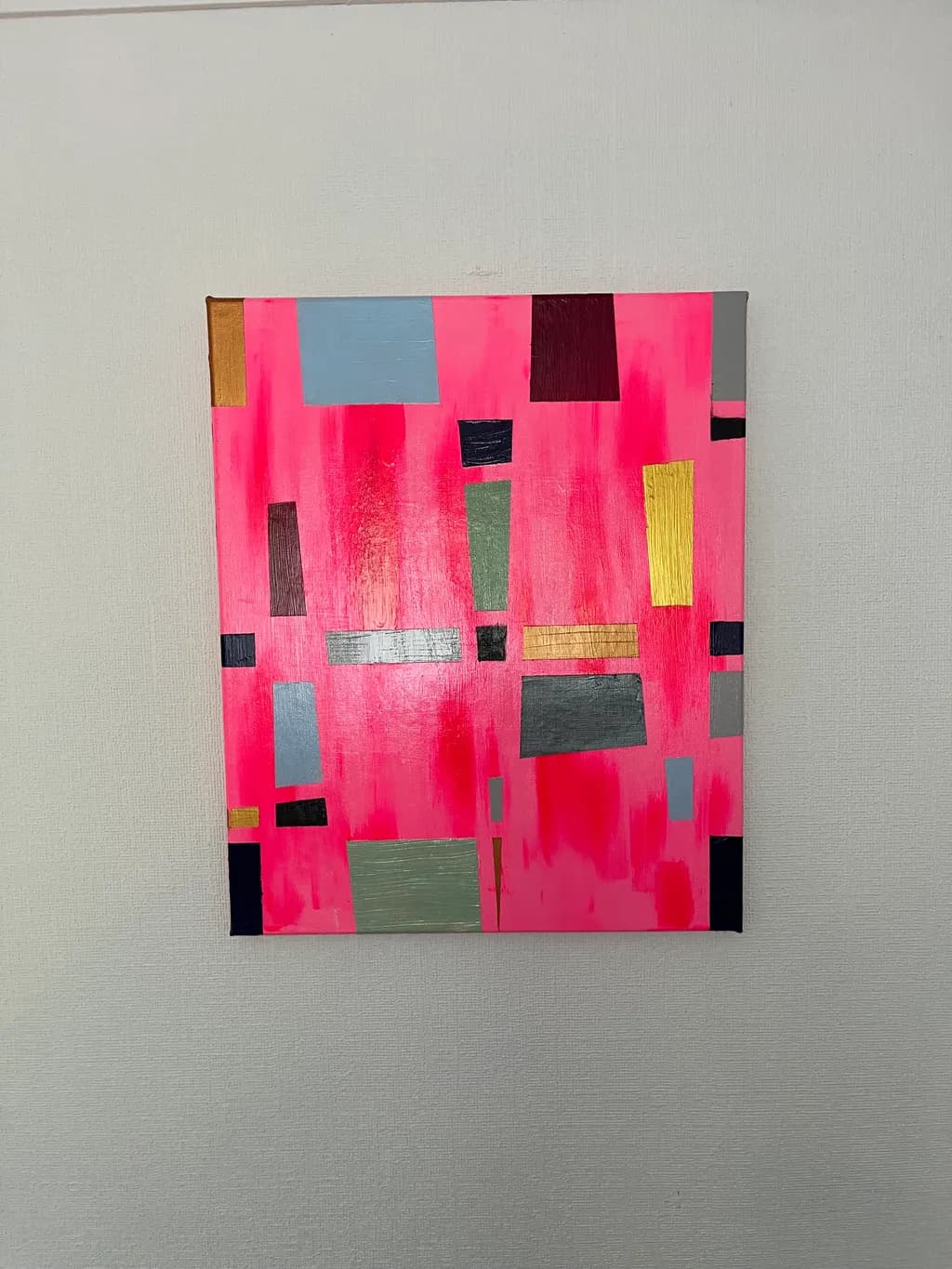 Pink Mosaic Blocks