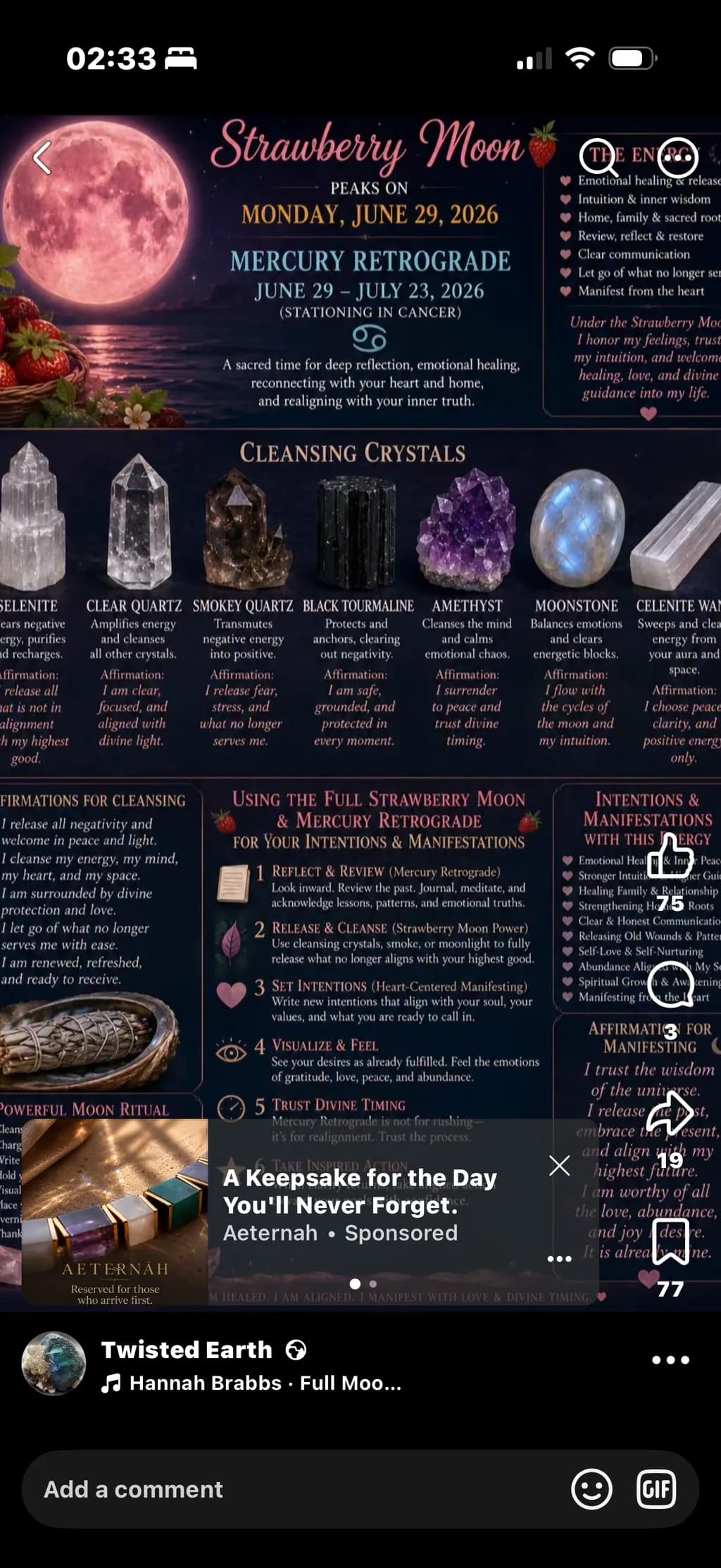 Strawberry Moon Ritual Guide