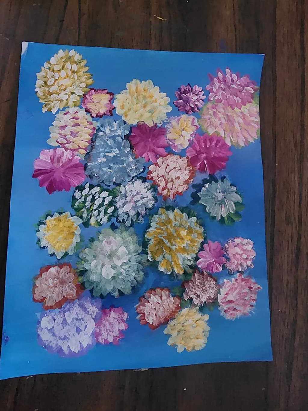 Colorful Flower Cluster