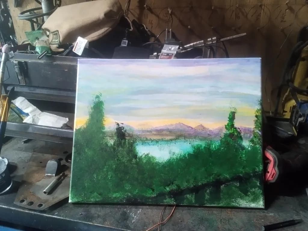 Mist over the Lake