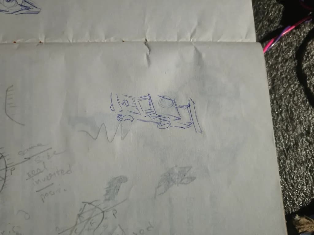 Abstract Mechanical Sketch