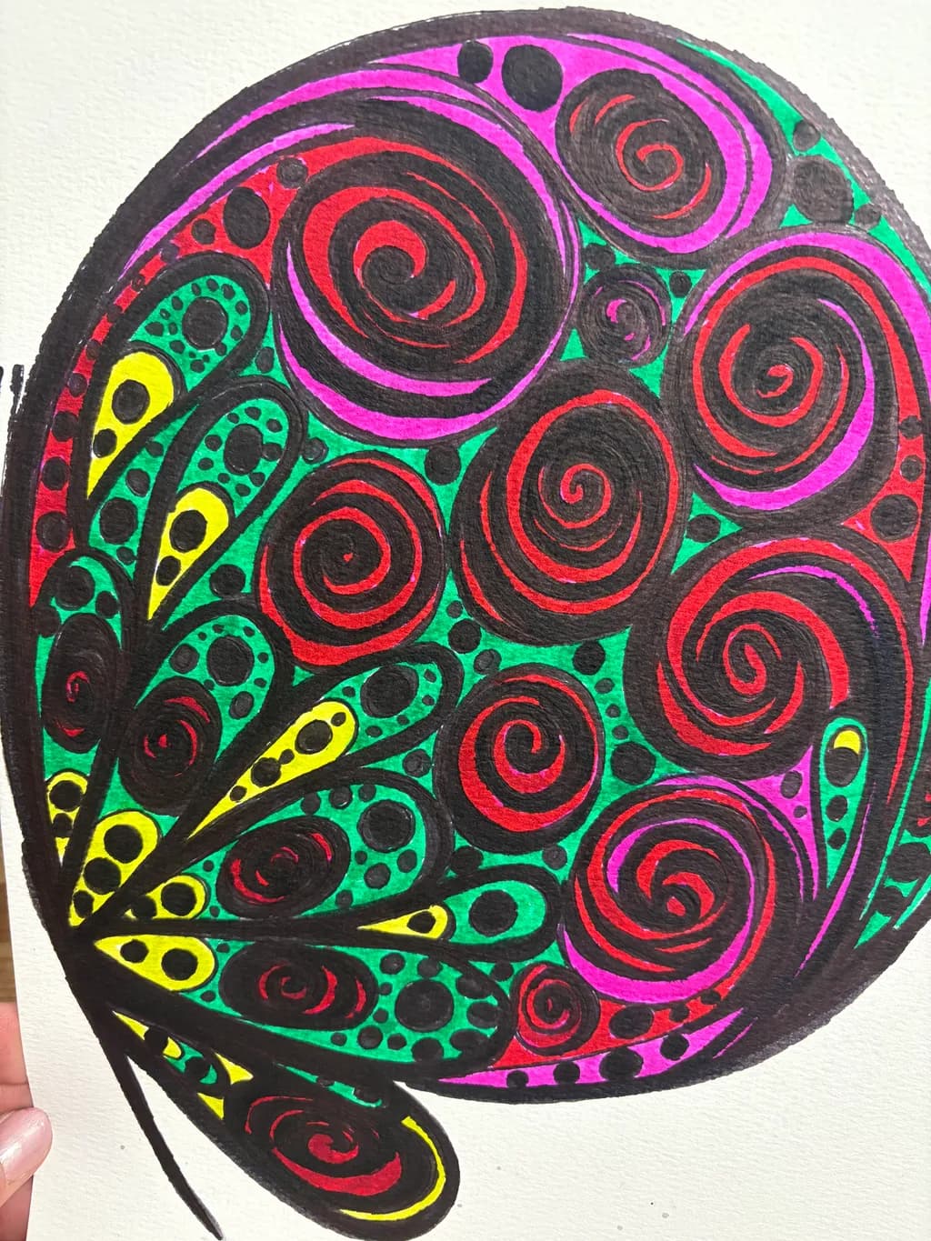 Spiral Leaf Colorplay