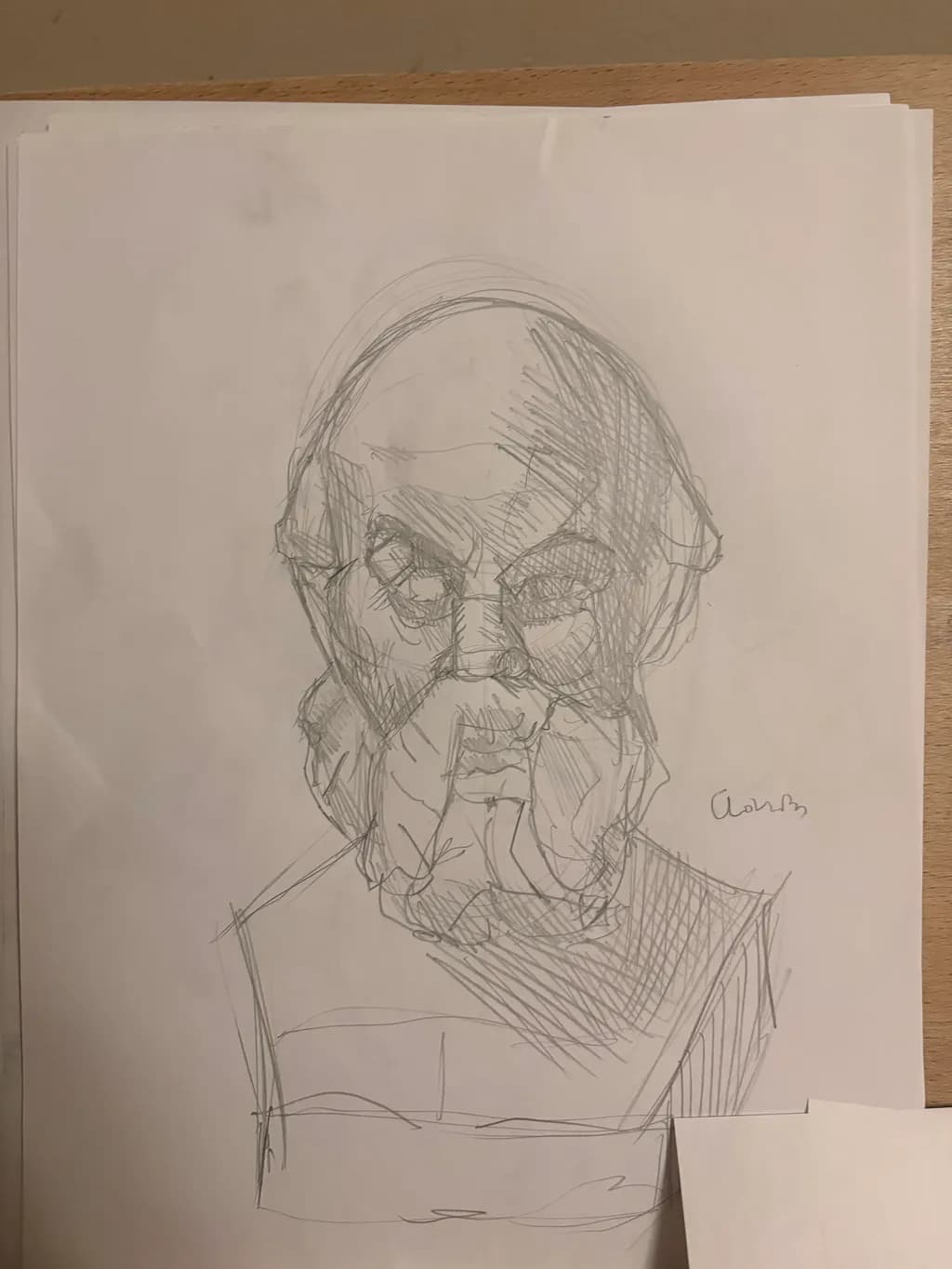Elderly Contemplation