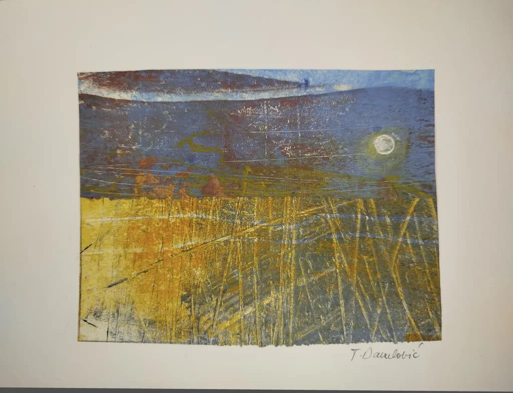 Golden Horizon Moonlight