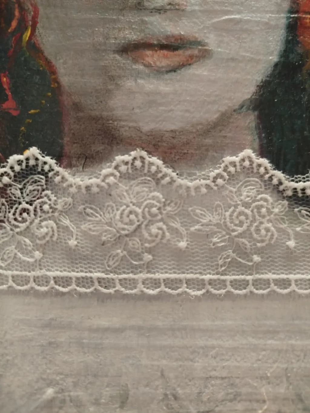 Lace Portrait Detail