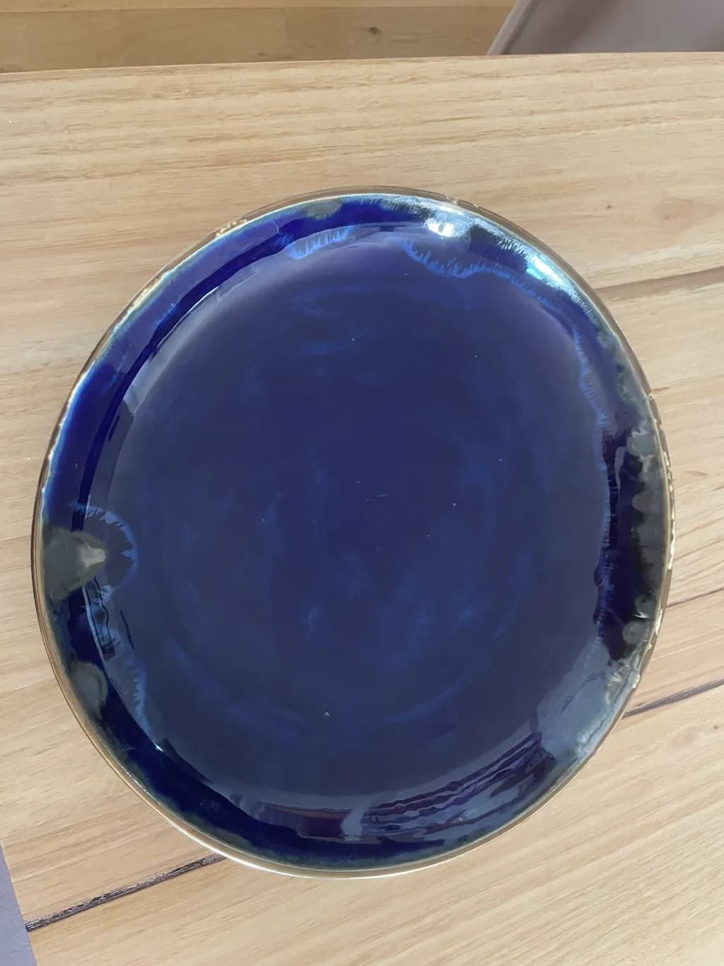 Midnight Glaze Plate