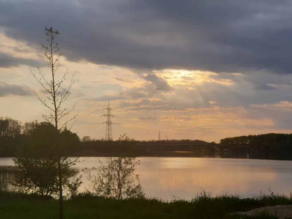 Golden Lake Evening