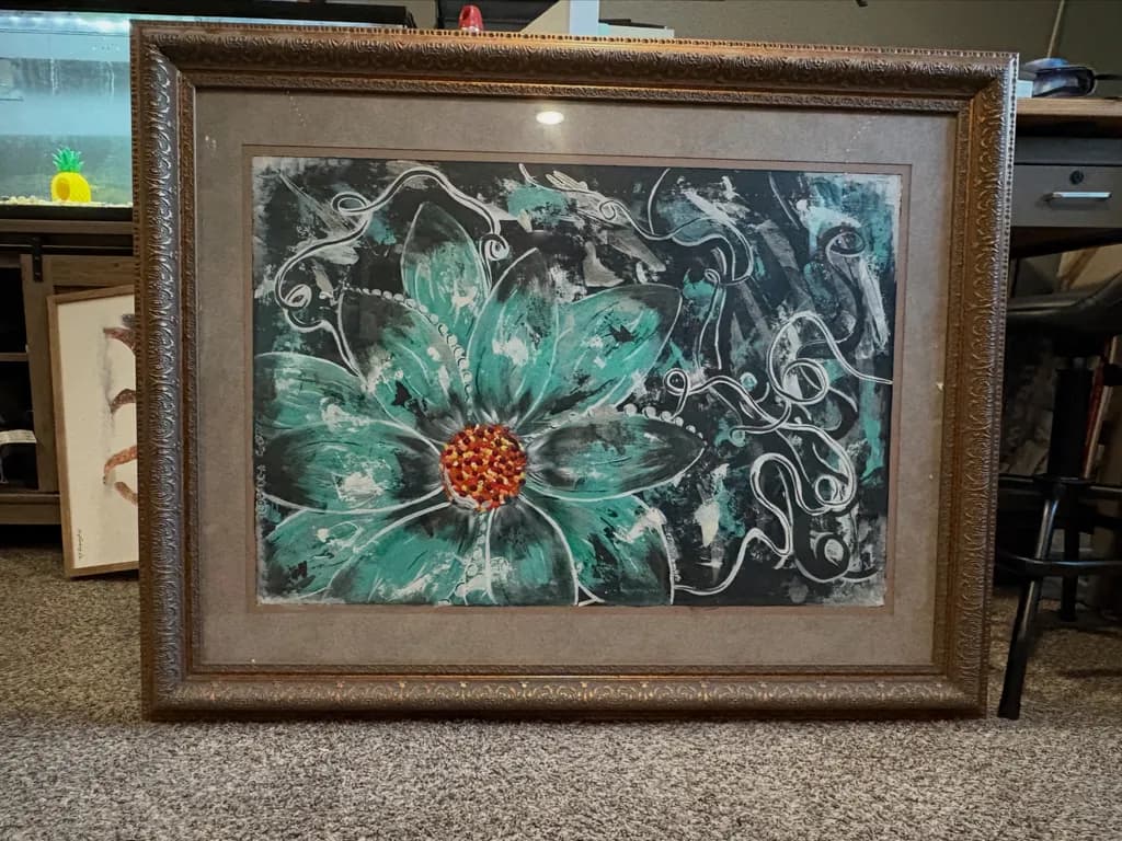 Teal Bloom