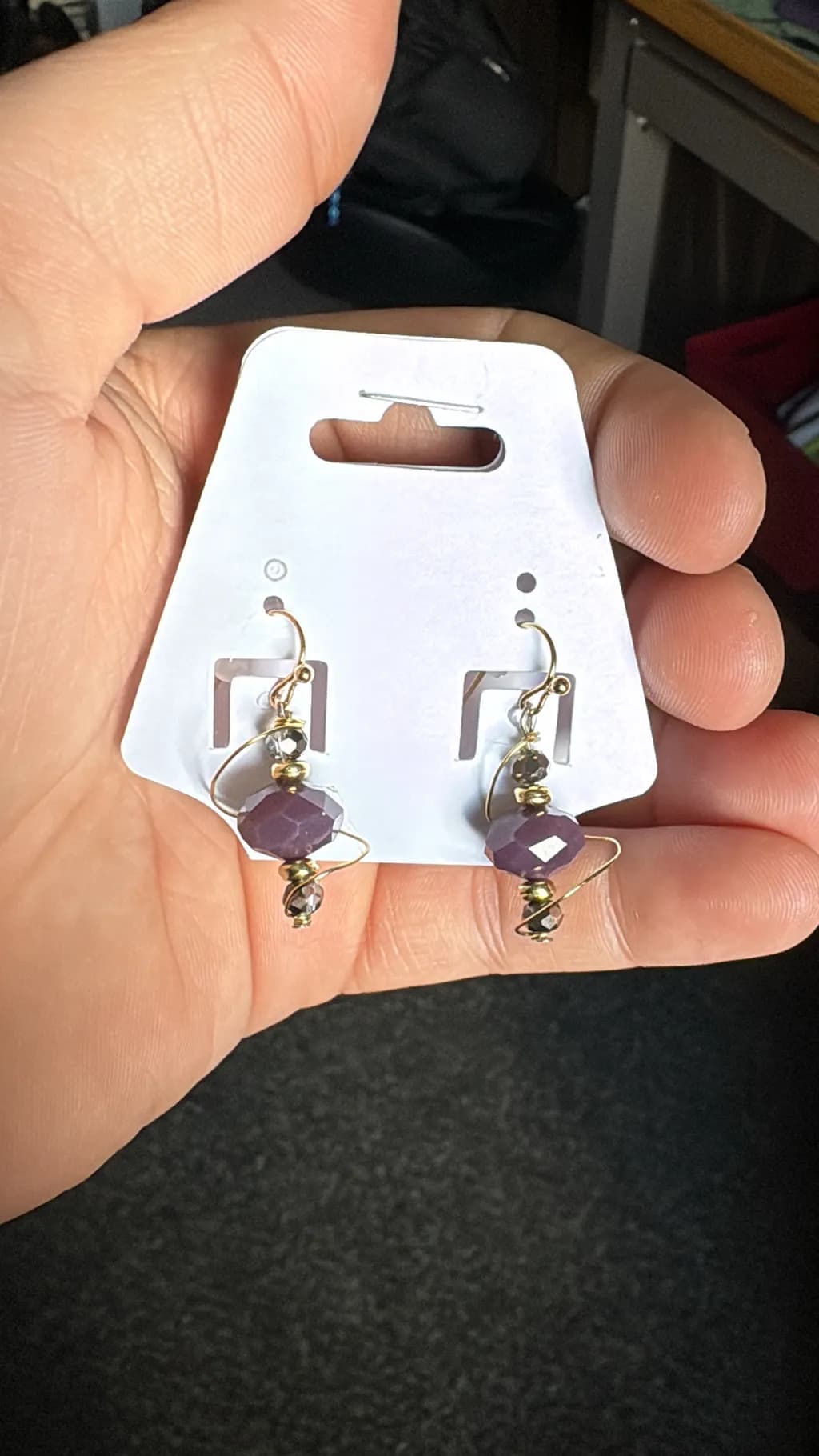 Amethyst Orbit Earrings
